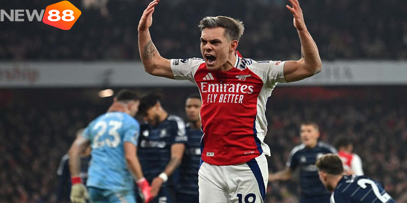 Arsenal 4-1 Aston Villa: New88 love Lời Khẳng Định Ứng Viên Vô Địch 7 Trossard tỏa sáng trong chiến thắng